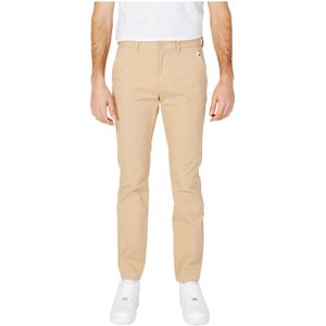 Tommy Jeans, Broeken, Heren, Beige, W33 L32, Katoen, Tapered Chino Broek