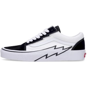 Vans, Schoenen, Heren, Wit, 40 EU, Suède, Bolt 2 Tone Zwart Lage Sneaker