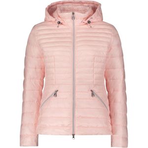 Betty Barclay, Jassen, Dames, Roze, 3Xl, Gewatteerde jas met capuchon