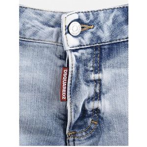 Dsquared2, Korte broeken, Heren, Blauw, 2Xs, Denim, Blauwe Bermuda Shorts voor Vrouwen