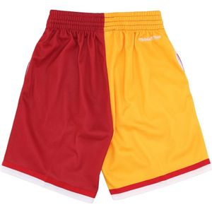 Mitchell & Ness, Sport, Heren, Rood, M, NBA Big Face Fashion Trainingsbroek