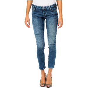 Met, Jeans Blauw, Dames, Maat:W27