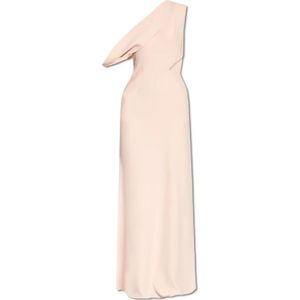 Alexander McQueen, Kleedjes, Dames, Roze, S, Maxi jurk met uitsparingen