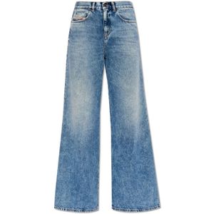 Diesel, 1978 D-Akemi jeans Blauw, Dames, Maat:W24 L32