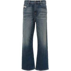 Diesel, Reggy L.30 Broek Blauw, Dames, Maat:W31