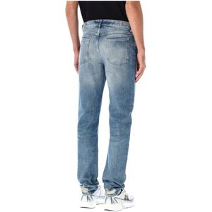 Givenchy, Jeans, Heren, Blauw, W33, Denim, Ocean Blue Slim Denim Jeans