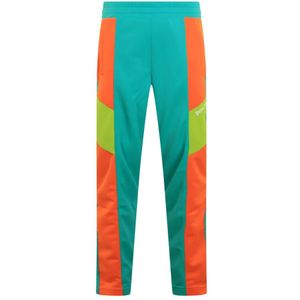 Palm Angels, Heren V Colorblock Track Pants Fores Groen, Heren, Maat:M