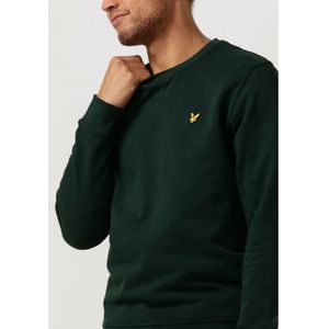 Lyle & Scott, Sweatshirts & Hoodies, Heren, Groen, M, Katoen, Heren Crew Neck Sweatshirt Groen