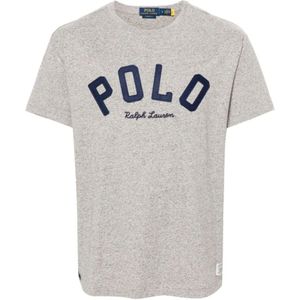 Ralph Lauren, Tops, Heren, Grijs, M, Grijze T-shirts en Polos