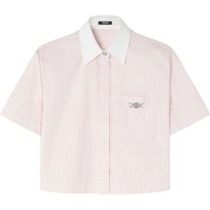 Versace, Shirts Roze, Dames, Maat:S