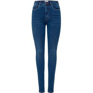 Only, Jeans, Dames, Blauw, XL L32, Denim, Blauwe Dames Jeans