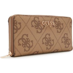 Guess, Stijlvolle Bruine Dames Portemonnee Bruin, Dames, Maat:ONE Size