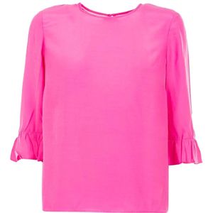 Tommy Hilfiger, Blouses & Shirts, Dames, Roze, 40 EU, Elegante Zomerblouse