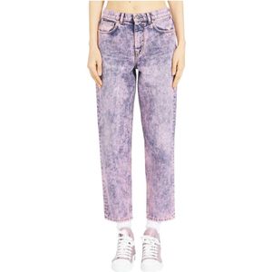 John Richmond, Klieke Mom Fit Jeans Roze, Dames, Maat:W31