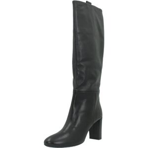 Geox, Schoenen, Dames, Zwart, 36 EU, Stijlvolle High Boots