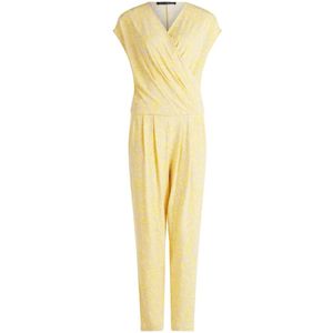Betty Barclay, Jumpsuits & Playsuits, Dames, Geel, S, Chic Jumpsuit met Oversized Mouwen