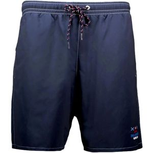 Paul & Shark, Blauwe Polyester Zwembroek Blauw, Heren, Maat:M