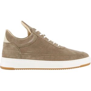 Filling Pieces, Heren Low Top Ripple Sneaker Beige Beige, Heren, Maat:44 EU