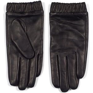 Howard London, Accessoires, Heren, Zwart, 7 1/2 IN, Wol, Dames Leren Handschoenen van Premium Kwaliteit
