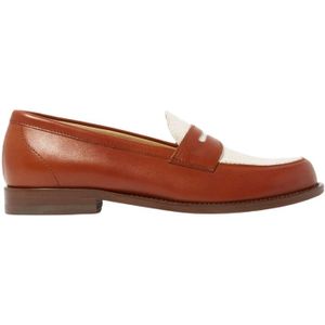 Scarosso, Trinidad Cognac Penny Loafer Bruin, Heren, Maat:38 1/2 EU