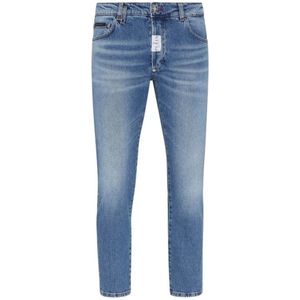Philipp Plein, Jeans, Heren, Blauw, W31, Denim, Klassieke Denim Jeans voor Dagelijks Gebruik