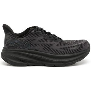 Hoka One One, Schoenen, Dames, Zwart, 35 EU, Clifton 9 Hardloopschoenen