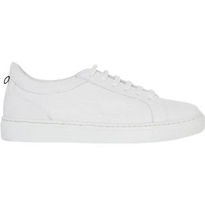 Kiton, Schoenen, Dames, Wit, 36 EU, Leer, Witte Sneakers van Hertenleer voor Dames