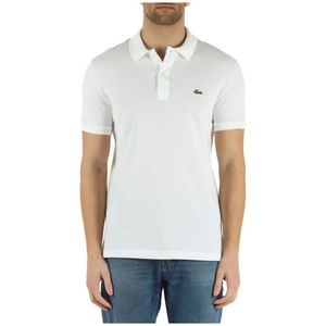 Lacoste, Tops Wit, Heren, Maat:S