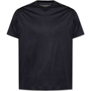 Emporio Armani, T-shirt met logo Zwart, Heren, Maat:3XL