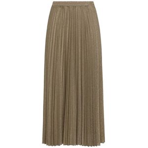 Momoni, Skirts Beige, Dames, Maat:3XS