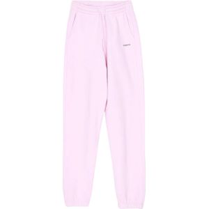 Coperni, Roze Fleece Jogger Broek Roze, Dames, Maat:XS