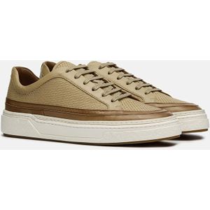 Lottusse, Schoenen, Heren, Beige, 44 EU, Torino Sneaker Lace Up Sportieve Veters