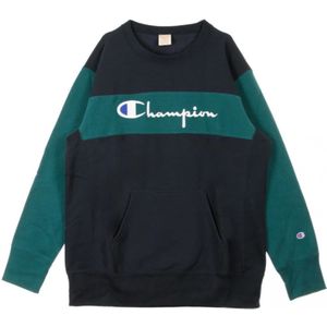 Champion, Sweatshirts & Hoodies, Heren, Groen, XL, Zeer SWM