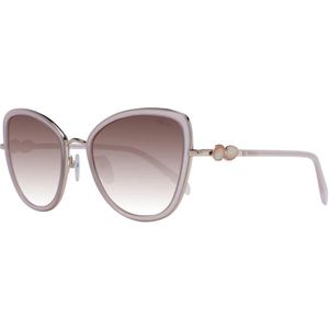 Emilio Pucci, Accessoires, Dames, Roze, ONE Size, Roze Vlinder Gradient Zonnebril Vrouwen