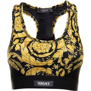 Versace, Sport, Dames, Veelkleurig, M, Top Multi Colour