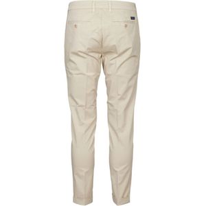 Fay, Broeken, Heren, Beige, W38, Katoen, Bruine Capri Style Broek