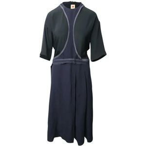 Marni Pre-owned, Pre-owned Fabric dresses Grijs, Dames, Maat:M