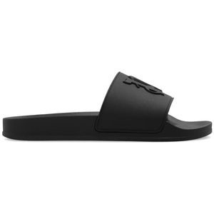 Palm Angels, Merkslides Zwart, Dames, Maat:38 EU