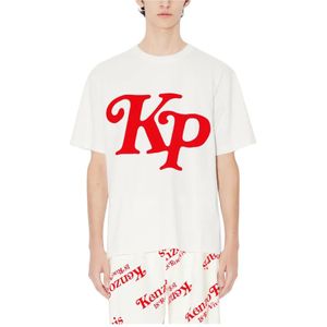 Kenzo, Tops, Heren, Wit, S, Katoen, Verdy Oversize T-Shirt