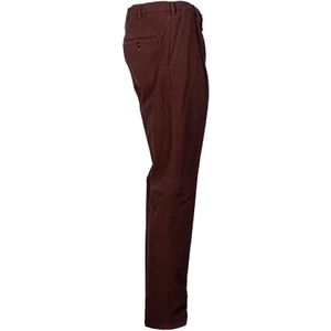 L.b.m. 1911, Broeken, Heren, Rood, L, Katoen, Heren pantalon met plooien. Regular fit. Gemaakt in Italië.