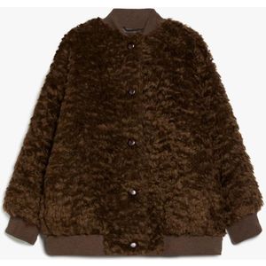 Max Mara Weekend, Jassen, Dames, Bruin, S, Mohair Bomberjack