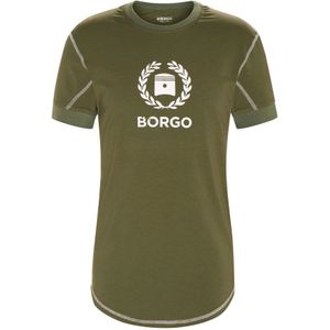 Borgo, Valencia SC2 Olijfgroen T-shirt Groen, Heren, Maat:2XL