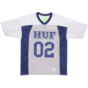 Huf, Sport, Heren, Veelkleurig, L, Polyester, Jubileum Voetbalshirt Zilver