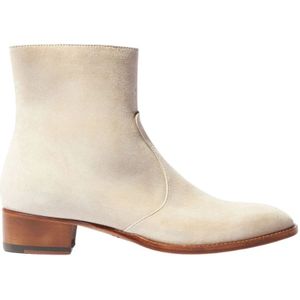 Scarosso, Warren Enkellaarzen Beige, Heren, Maat:40 EU