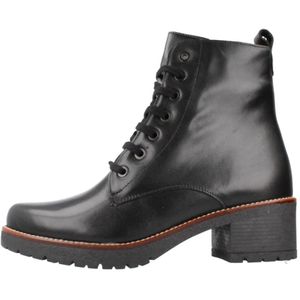 Pitillos, Schoenen, Dames, Zwart, 38 EU, Militaire Veterschoenen