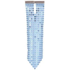 Paco Rabanne, Pixel Tie Oorbel Blauw, Dames, Maat:ONE Size