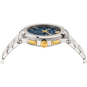 Versace, Accessoires, Heren, Grijs, ONE Size, Herenhorloge Greca Logo