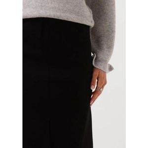 Minus, Rokken, Dames, Zwart, S, Midi Rok Marcia Zwart