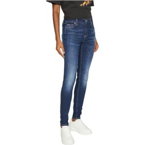 Tommy Hilfiger, Klassieke en comfortabele Nora Jeans Blauw, Dames, Maat:W31 L30