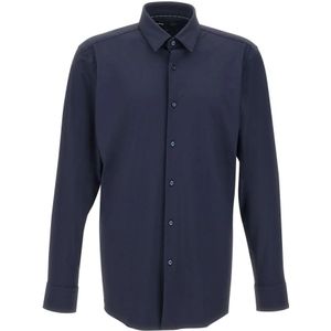 Hugo Boss, Overhemden, Heren, Blauw, M, Formal Shirts